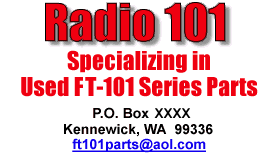 Radio 101 - Specializing in Used FT-101 Series Parts